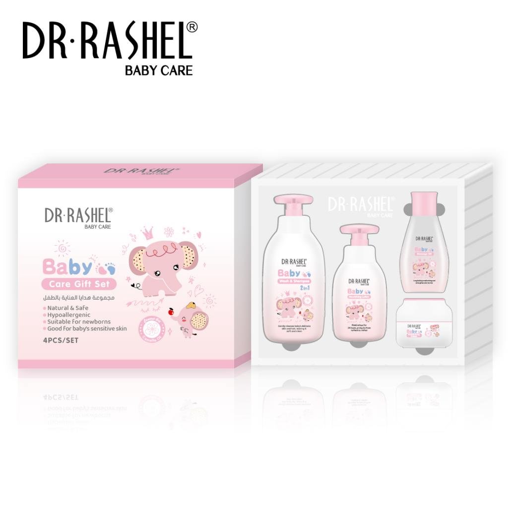 DR.RASHEL Baby Care Set – Pink (4 PCS)