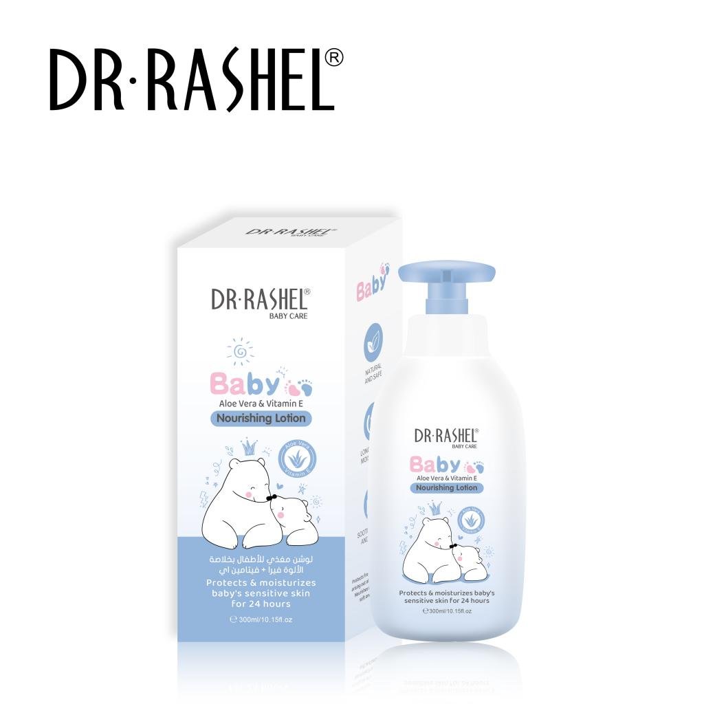 DR.RASHEL Baby Massage Oil – Aloe Vera & Vitamin E