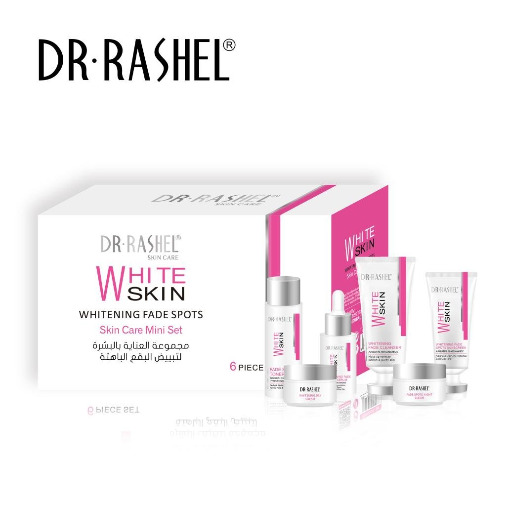 Dr. Rashel White Skin Whitening Fade Spots – Skin Care Mini Set (6 PCS)