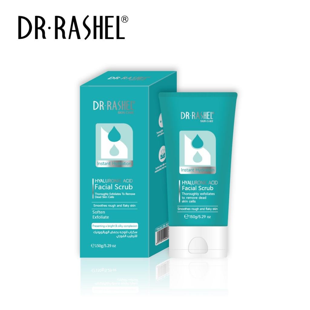 Dr. Rashel Hyaluronic Acid Facial Scrub – Instant Hydration