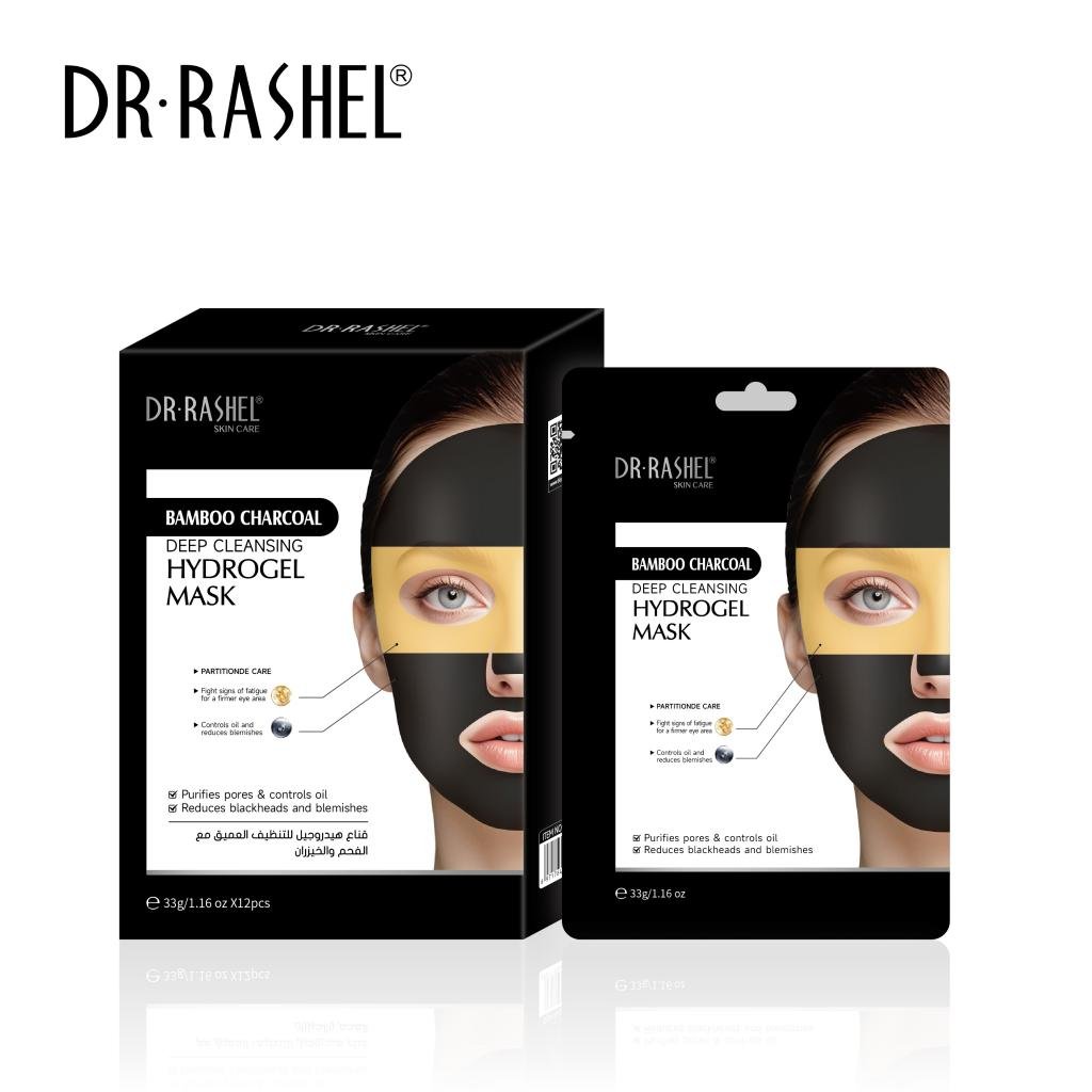 Dr. Rashel Deep Cleansing Hydrogel Mask – Charcoal