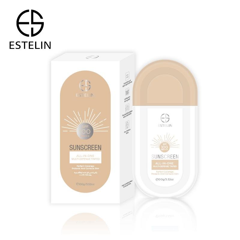 ESTELIN All-in-One Multi-Defense Tinted Sunscreen – SPF 100