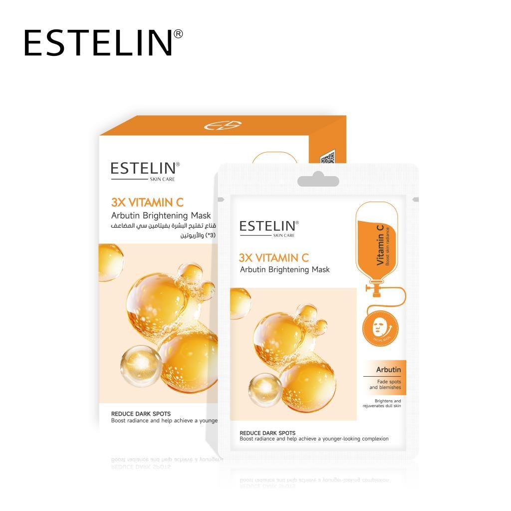 ESTELIN 3X Vitamin C + Arbutin Brightening Mask