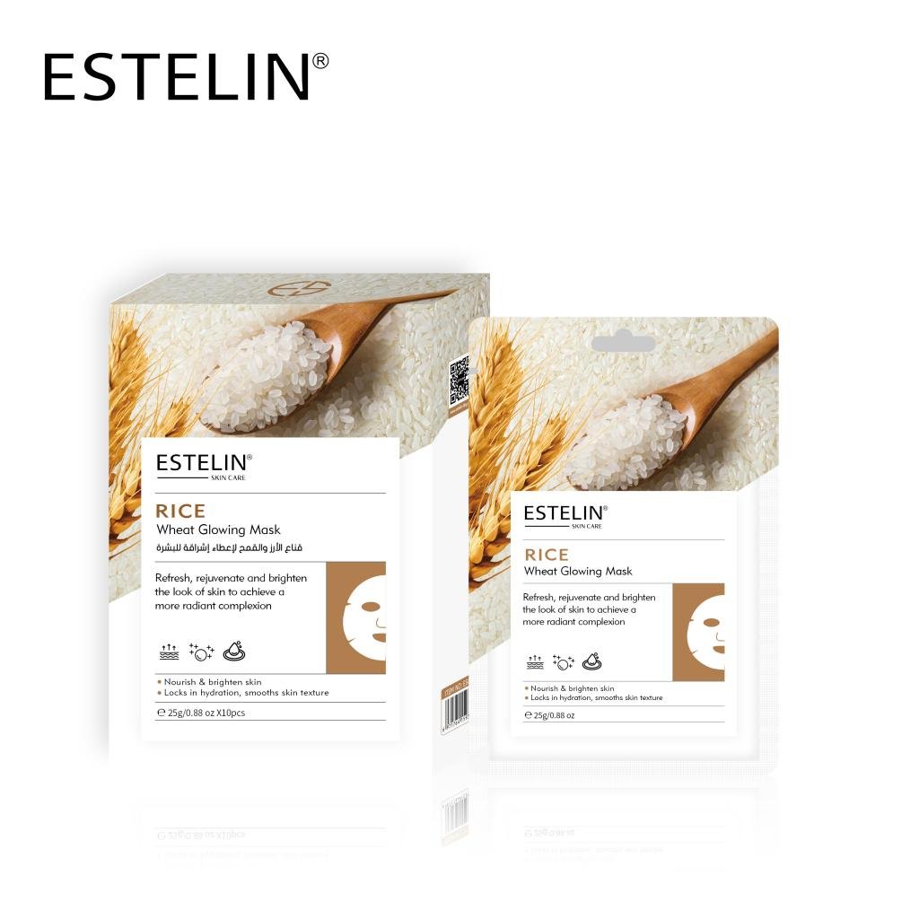 ESTELIN Rice Wheat Glowing Mask