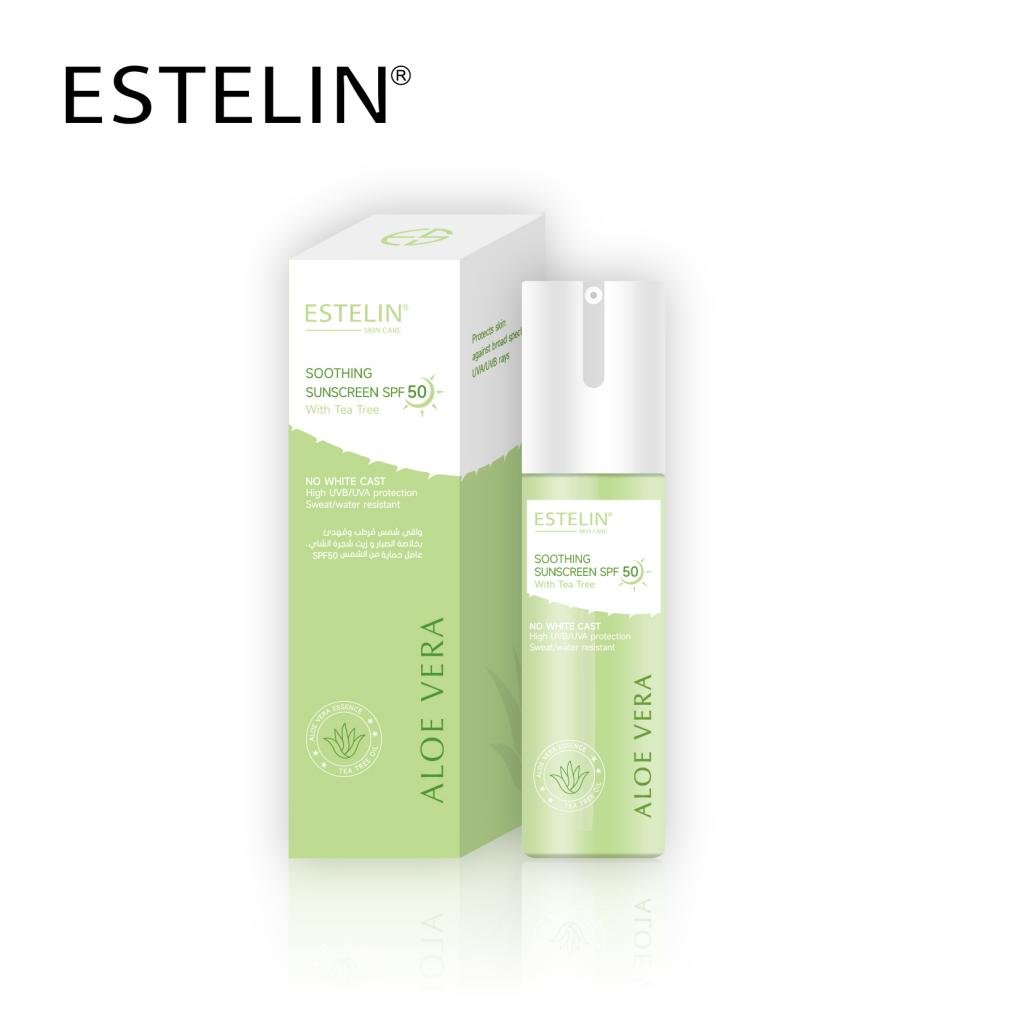 ESTELIN Aloe Vera Soothing Sunscreen SPF 50